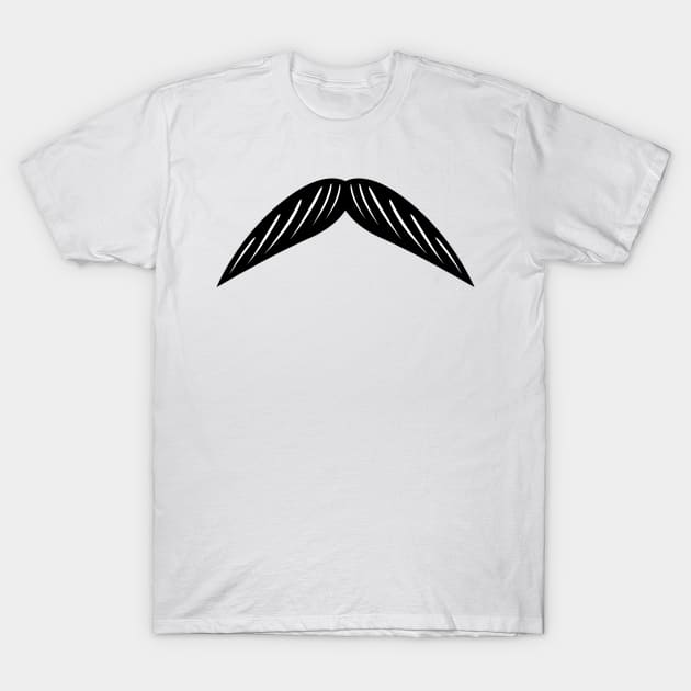 Moustache T-Shirt by SWON Design